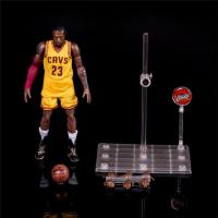 NBA篮球球星手办乔丹库里詹姆斯明星科比模型人偶公仔玩偶摆件 23号詹姆斯 国产高约22cm