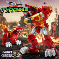 钶龙战记玩具神勇变形机器人恐龙模式柯科龙合体金刚机甲儿童礼物