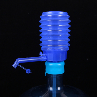 手压式压水泵桶装水抽水器手压泵纯净水压水器吸水器纳丽雅饮水省力工具 蓝色