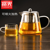 富光(FGA)茶壶泡茶家用耐高温茶水分离过滤专用单壶套装煮茶具玻璃水壶