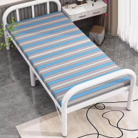 医匠折叠床单人便携家用1.2米出租房午睡简易办公室午休陪护硬板铁床