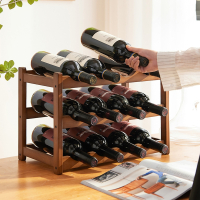 法耐(FANAI)红酒架子家用简易桌面葡萄酒架摆件展示架酒柜置物架多瓶红酒架子