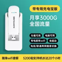 极控者(TiMER)随身wifi无限流量不限速全网通迅优移动车载网络热点4 迷你[双网通随身wifi]+5200毫安电池