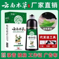 科威龙(KEWLON)云南本一洗黑染发膏 汉丰一支黑染发剂 自然黑植物白转黑润黑露 自然黑 500ml