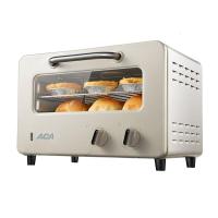 [新品]ACA 12L小烤箱迷小型家用烘焙日系复古多功能全自动小型迷你烤箱