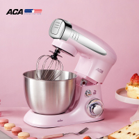 [新品]北美电器(ACA)厨师机家用和面机揉面机打蛋器全自动多功能搅拌机ASM-PE1210A(蓝色 4L迷你家用厨师机