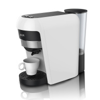 ACA/北美电器 胶囊咖啡机办公家用全自动意式胶囊咖啡机 白色