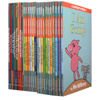 英文原版An elephant and a piggie小象和小猪儿童英文绘本早教故事书全套25本送音频视频支持小达人点