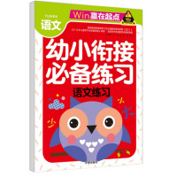 赢在起点语文练习幼小衔接学前班练习册3-6-7岁学龄前儿童幼儿园中班大班学前早教启蒙认知入学准备