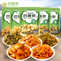 巴康菜 15gX50袋五味混合装 榨菜菜丝/榨菜丁/红油萝卜/豇豆/酸菜