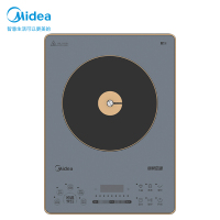 美的 (Midea)电磁炉MC-SCL2207A一体面板IH变频定温4D防水精确温控2200W家用低温烹饪进口面板深蓝色