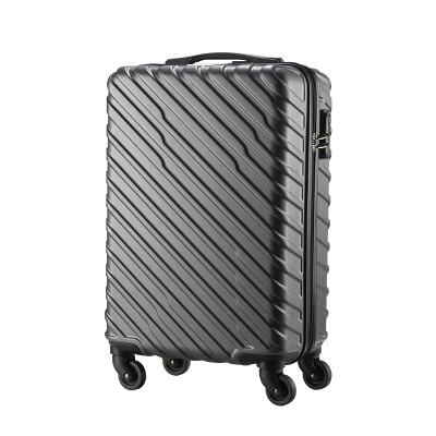 西屋行李箱20英寸万向轮拉杆箱XL01男女通用大容量旅行密码登机箱 灰色