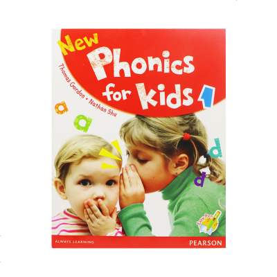 New Phonics for kids 1级别学生用书 自然拼读 亲子幼儿小班 培生出版社 2-6岁英语启蒙 香港