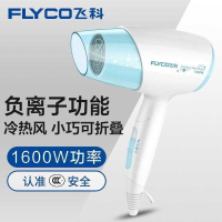 飞科(FLYCO)吹风机FH6223家用冷热风负离子恒温护发折叠电吹风