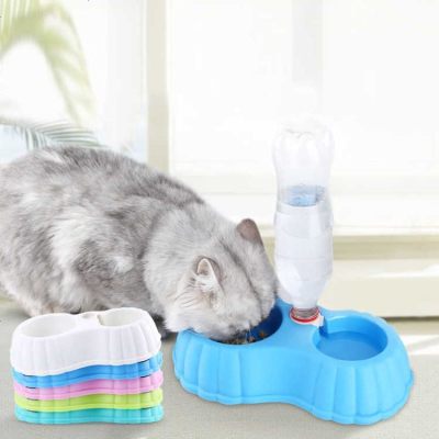 猫咪狗狗自动喂食器宠物狗饮水器喂水器狗碗猫碗双碗猫饭盆狗饭盆