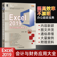 Excel 2019会计与财务应用大全 张明真表格制作 excel教程书籍 入 会计 函数公式教程 零基础 数据透视表