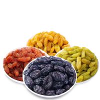 新疆吐鲁番四色葡萄干混装250g-2500g规格可选批发大颗粒干果零食