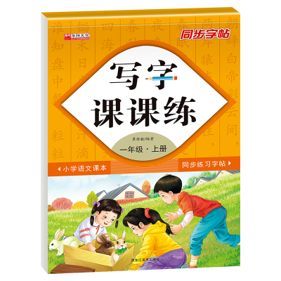音像写字课课练一年级上册(附小册子)孙宇