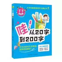 音像丁丁上学记(哇从20字到200字)/小学生有趣的作文魔法书刘蕾