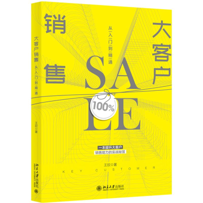 音像大客户销售从入门到精通王欣