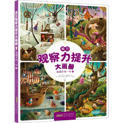 音像波兰观察力提升大画册 仙境中的一年 2