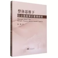 音像整体思维下公立医院审计管理研究陈娟著