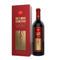 新疆楼兰酒庄深根300干红葡萄酒国产红酒单支装750ML/支