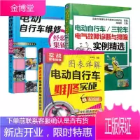 电动车维修书籍 图解电动自行车/三轮车维修从入门到精通+图表详解电动自行车维修实 电动车维修图书资料