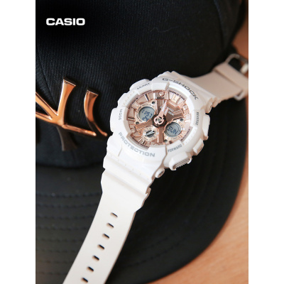 casio旗舰店GMA-S120MF运动防水女手表卡西欧1官方G-SHOCK正品