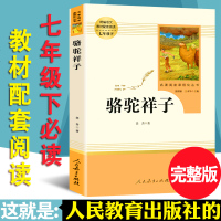 【七年级下课外阅读】正版骆驼祥子 初中生原著正版 老舍人教版人民教育出版社统编教材配套阅读 世界名著书籍  书籍排行