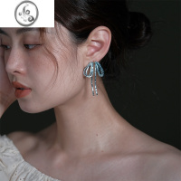 JiMi《海洋传说》串珠流苏长款耳环小众设计高级小巧2023新款耳饰耳钉