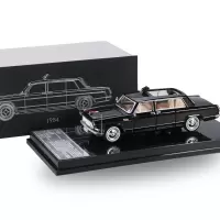 拓意汽车模型 合金汽车玩具1:64红旗汽车模型CA770TJ 1984阅兵款