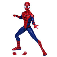 蜘蛛侠模型玩具漫威电影复仇者联盟钢铁侠关节可动模型蜘蛛侠玩具人偶模型桌面摆件男孩手办可动玩具