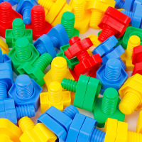 玩具拆装积木拼装宝宝扭螺母拧螺丝钉组装可拆卸儿童动手能力1岁形状配对男孩女孩生日礼物