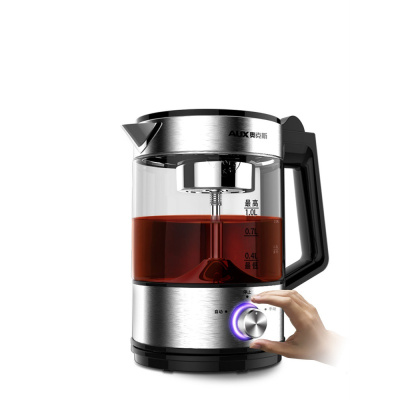奥克斯煮茶器煮茶壶蒸茶器全自动蒸汽玻璃电热家用黑茶普洱蒸茶壶