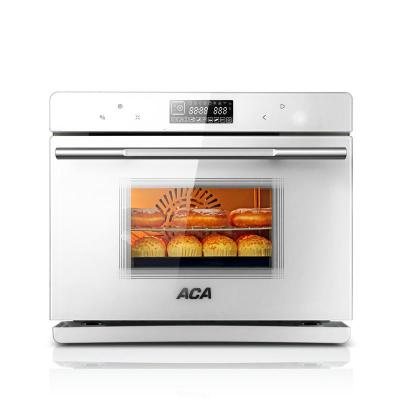 ACA北美电器 蒸烤箱一体机家用智能二合一嵌入式台式多功能电蒸箱
