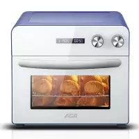 ACA北美电器空气炸烤箱家用小型烘焙多功能全自动电烤箱空气炸锅