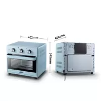 ACA无油空气炸锅电烤箱家用大容量烘焙多功能小烤箱新款