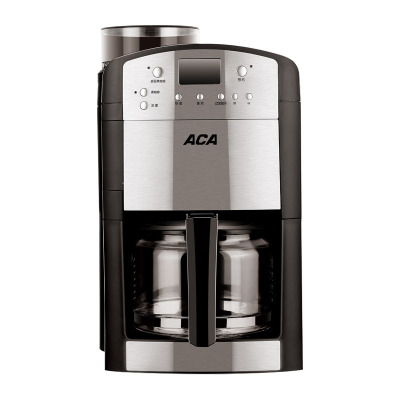ACA/北美电器咖啡机家用全自动磨豆商用一体机美式咖啡机