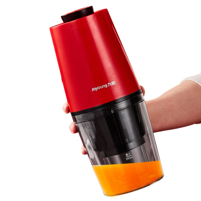 九阳榨汁机家用渣汁分离水果电动小型便携式榨汁杯充电原汁机正品 红色