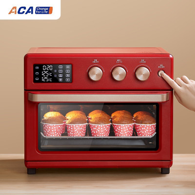 北美电器(ACA)空气炸烤箱32升多功能电子控温烟电炸锅薯条机 ATO-EAF32J