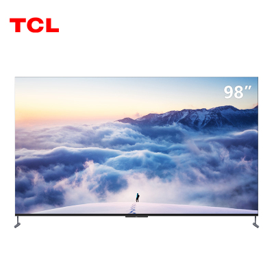 TCL 98Q6E 98英寸全面屏IMAX巨幕4K高清智能语音网络电视机100 黑色 官方标配