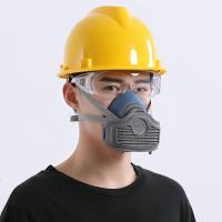 防尘口罩面具透气防粉尘工业灰男打磨可清洗易呼吸面罩猪鼻子口覃