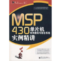 11MSP430单片机常用模块与综合系统实例精讲9787121040573LL