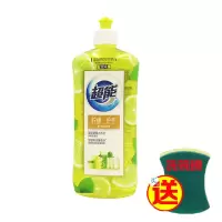 超能柠檬精500g*[1瓶]送洗擦 超能洗洁精500g小瓶装洗碗精洗涤灵洗涤剂不伤手家庭学生