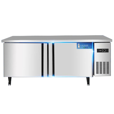 中宝冷藏工作台商用冰箱冷冻操作台水吧奶茶店卧式冰柜平冷厨房保鲜柜