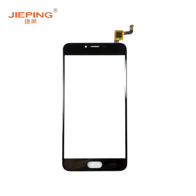 捷屏(JIEPING)适用于魅族魅蓝5原触摸 手机触摸盖板维修更换 黑色(不含税)