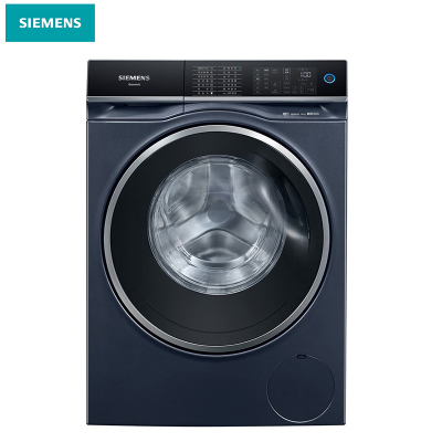 西门子(SIEMENS)10KG大容量变频滚筒洗衣机全自动家用 超氧空气洗 除菌除螨 家居互联 WM14U7B1HW