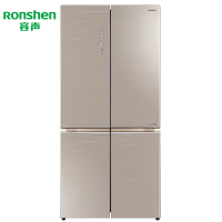 容声冰箱(Ronshen)BCD-550WKK1FPGA智能家居互联风冷无霜矢量变频大容量550升对门十字门冰箱香槟金