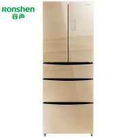容声(Ronshen) 410升多开门 风冷无霜 玻璃面板变频冰箱 BCD-410WKF1MPG 金色